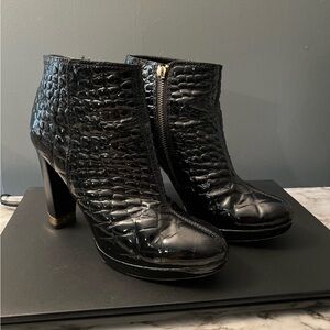 Tori Burch black boots size 8